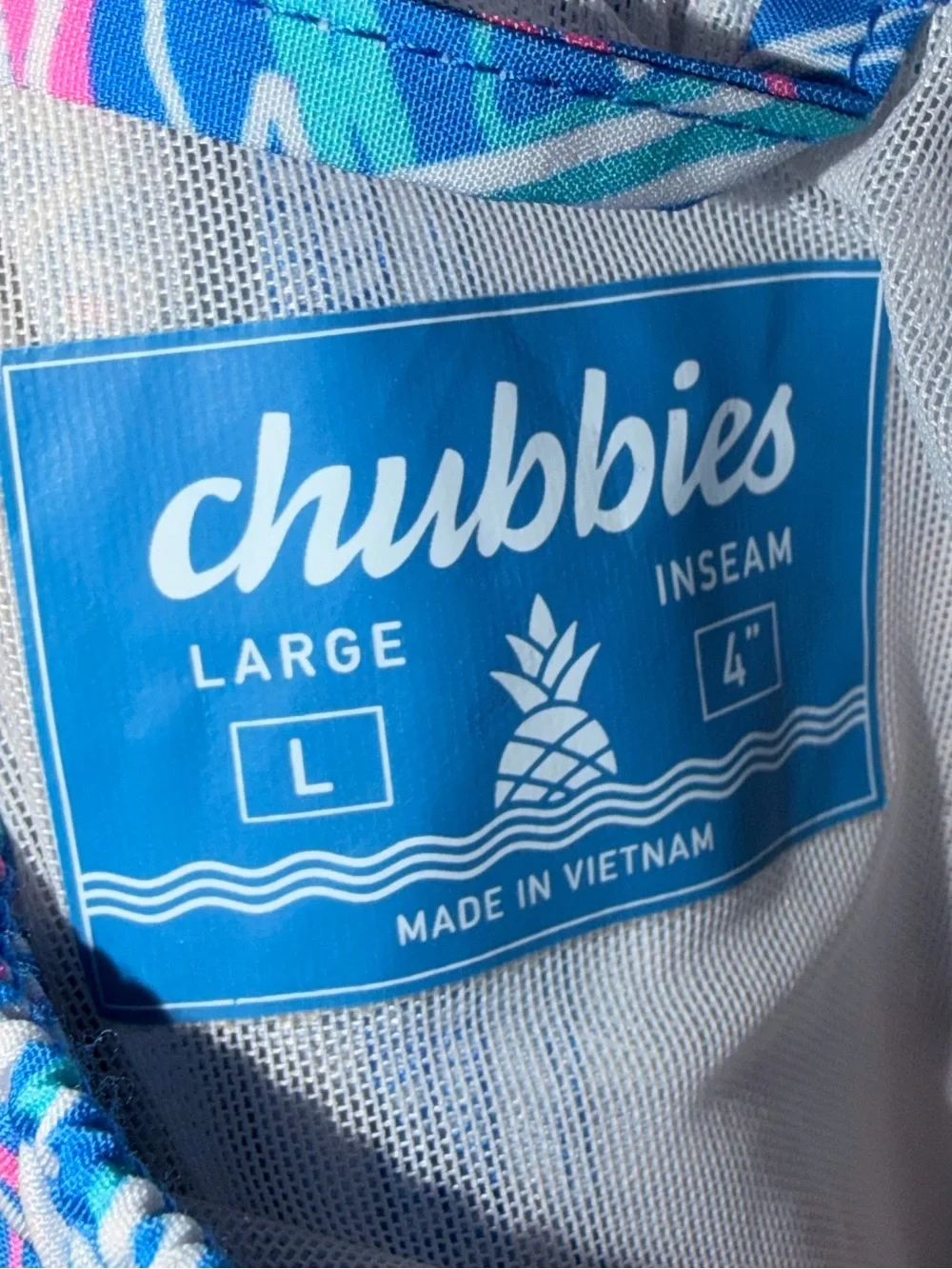 Chubbies Cruise It Or Lose It 4” Stretch Swim Trunks